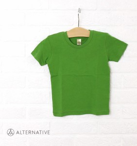 ALTERNATIVE(オルタナティブ) オーガニックコットン半袖 クルーネックTシャツ・AA6015・2751501【メール便可能4】    レディース 女性 誕