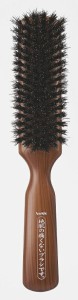 【日本製 ギフト】ベス 地肌の痛くないブラシ 天然毛100%(6行) 獣毛 ヘアブラシ 櫛 髪 頭皮 美髪 ツヤ髪 潤い サラサラ