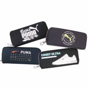 クツワ 筆箱 PUMA  ペンケース   ポケット付  男の子 小学生に人気 筆箱 小学生　PM403 筆箱 シンプル