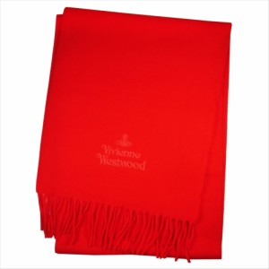 Vivienne Westwood ヴィヴィアンウエストウッド マフラー 2018AW 81030007-10638-h401 RED レッド