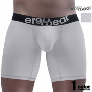 ボクサーパンツ メンズ Ergowear/エルゴウェア MAX SP Boxer Briefs Color Silver Gray ロングボクサー MIDCUT 通気性 速乾 吸湿 立体縫