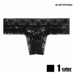 G-Station/ジーステーション 総レース トリプルフラワー タンガ Tバック メンズTバック メンズ 男性下着 立体縫製 透け シースルー フラ