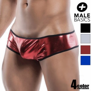 MaleBasics/メイルベーシックス MOB Mirror BoyShort メタリック チークボクサー ミニボクサー 光沢 テカテカ ボクサーパンツ　男性下着