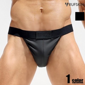 メンズビキニ ブリーフ RUFSKIN/ラフスキン dom フェイクレザー ハイカットレッグ ハーフバックビキニメンズビキニ ビキニブリーフ 男性