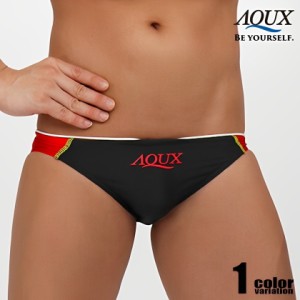 AQUX/アックス New Water Polo "Black" スイムウェア ビキニブリーフ型 メンズ水着 海水パンツ 海パン 男性水着 ビーチウェア AQUX 競パ