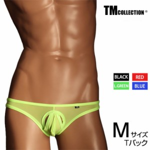 メンズTバック TMコレクション WET x STRIKESKIN STRONG Hole&Cup TB Tバック 下着 パンツ アンダーウェア TM Collection