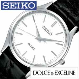 セイコー腕時計 SEIKO時計 SEIKO 腕時計 セイコー 時計 ドルチェ&エクセリーヌ DOLCE&EXCELINE メンズ/ホワイト SACM171