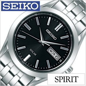 セイコー腕時計 SEIKO時計 SEIKO 腕時計 セイコー 時計 スピリット SPIRIT メンズ/ブラック SBPX083