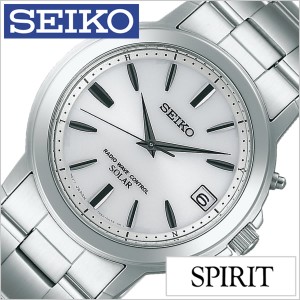 セイコー腕時計 SEIKO時計 SEIKO 腕時計 セイコー 時計 スピリット SPIRIT メンズ/ホワイト SBTM167