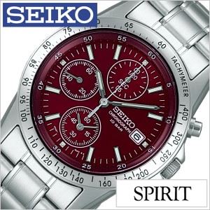 セイコー腕時計 SEIKO時計 SEIKO 腕時計 セイコー 時計 スピリット SPIRIT メンズ/レッド SBTQ045