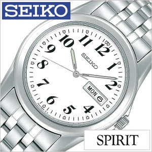 セイコー腕時計 SEIKO時計 SEIKO 腕時計 セイコー 時計 スピリット SPIRIT メンズ/ホワイト SCXC009