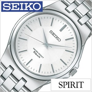 セイコー腕時計 SEIKO時計 SEIKO 腕時計 セイコー 時計 スピリット SPIRIT メンズ/ホワイト SCXP021