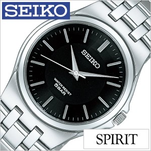 セイコー腕時計 SEIKO時計 SEIKO 腕時計 セイコー 時計 スピリット SPIRIT メンズ/ブラック SCXP023