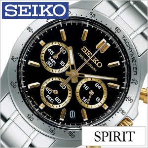 セイコー 腕時計 [SEIKO時計]( SEIKO 腕時計 セイコー 時計 ) スピリット ( SPIRIT ) メンズ/腕時計/ブラック/SBTR015