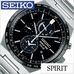 セイコー 腕時計 [SEIKO時計]( SEIKO 腕時計 セイコー 時計 ) スピリット スマート ( SPIRIT SMART ) メンズ/腕時計/ブラック/SBPJ025