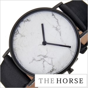 ザ ホース腕時計 THE HORSE時計 THE HORSE 腕時計 ザ ホース 時計 ストーン ダイアル メンズ/レディース/ホワイト STO123-C2