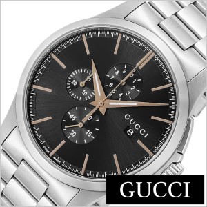 グッチ腕時計 GUCCI時計 GUCCI 腕時計 グッチ 時計 Gタイムレスクロノ G Timeless Chrono メンズ ブラック YA126272