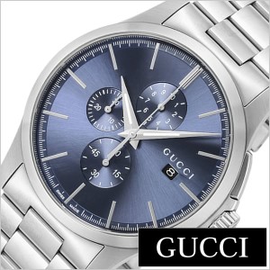 グッチ腕時計 GUCCI時計 GUCCI 腕時計 グッチ 時計 Gタイムレスクロノ G Timeless Chrono メンズ ブルー YA126273