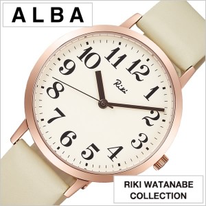 セイコー腕時計 SEIKO時計 SEIKO 腕時計 セイコー 時計 アルバ リキ ワタナベ ALBA RIKIWATANABE メンズ/ホワイト AKPK426