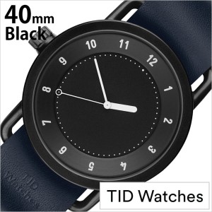 ティッドウォッチ腕時計 TIDWatches時計 TID Watches 腕時計 ティッド ウォッチ 時計 メンズ/ブラック SET-TID01-BK40-NV