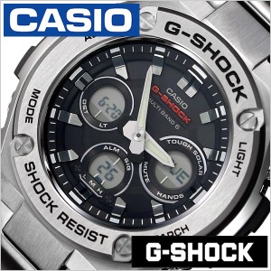 カシオ腕時計 CASIO時計 CASIO 腕時計 カシオ 時計 Gショック ジースチール G-SHOCK G-STEEL メンズ/ブラック GST-W310D-1AJF