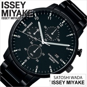 イッセイ ミヤケ腕時計 ISSEY MIYAKE時計 ISSEY MIYAKE 腕時計 イッセイ ミヤケ 時計 シー C メンズ/ブラック