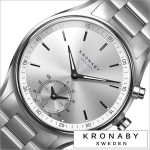 クロナビー腕時計 KRONABY時計 KRONABY 腕時計 クロナビー 時計 セイケル SEKEL メンズ/シルバー A1000-1903