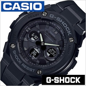 腕時計 CASIO時計 CASIO 腕時計 時計Gショック ジースチール G-SHOCK G-STEEL メンズ ブラック GST-W300G-1A1JF