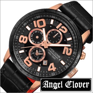 Angel Clover 腕時計 エンジェルクローバー 時計 ルーチェ LUCE メンズ ブラック LU44PBK-BL