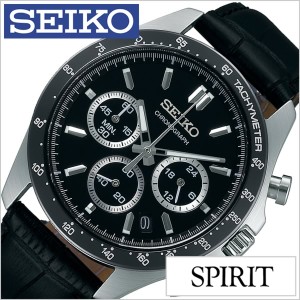 セイコー腕時計 SEIKO時計 SEIKO 腕時計 セイコー 時計 スピリット SPIRIT メンズ ブラック SBTR021