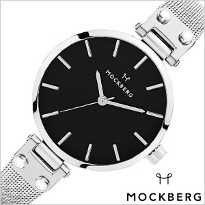 モックバーグ腕時計 MOCKBERG時計 MOCKBERG メッシュ Mesh Elise Petite Noir レディース ブラック MO404