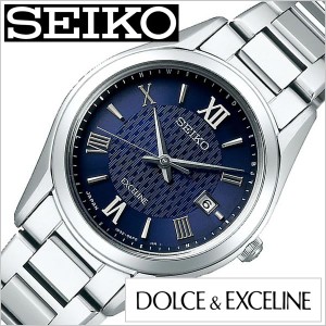 SEIKO DOLCE&EXCELINE セイコー ドルチェ＆エクセリーヌ腕時計 時計 レディース ネイビー SWCW147