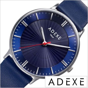 ADEXE 腕時計 アデクス 時計 メンズ 防水 レディース ブルー ADX-1868I-01 20代 30代 40代