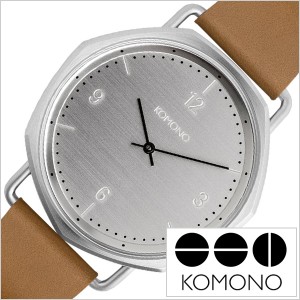 KOMONO 腕時計 コモノ 時計 オーソン メトロポリス ORSON METROPOLIS 男性 女性 シルバー KOM-W4154
