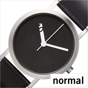 ノーマルタイムピーシーズ腕時計 normal TIMEPIECES 腕時計 グランデ GRANDE メンズ 男性 夫 父 ブラック NML020076