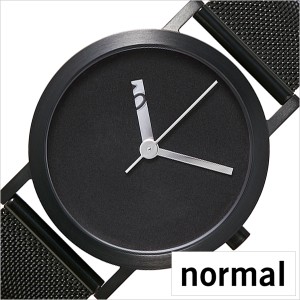 ノーマルタイムピーシーズ腕時計 normal TIMEPIECES 腕時計 グランデ GRANDE メンズ 男性 夫 父 ブラック NML020077