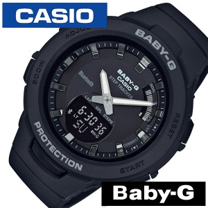 カシオ腕時計 CASIO時計 カシオ 時計 ベビージー ジースクワッド BABY-G G-SQUAD レディース ブラック BSA-B100-1AJF