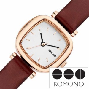 KOMONO 腕時計 コモノ 時計 マネーペニー MONEYPENNY レディース ホワイト KOM-W1234