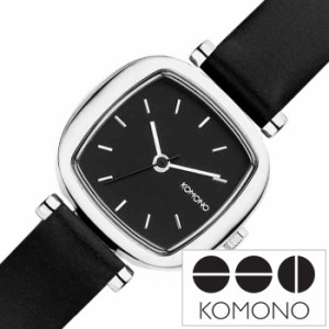 KOMONO 腕時計 コモノ 時計 マネーペニー MONEYPENNY レディース ブラック KOM-W1235