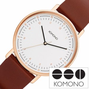 KOMONO 腕時計 コモノ 時計 ルイス LEWIS レディース 女性 妻 ホワイト KOM-W4073