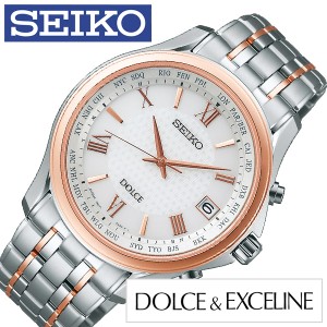 セイコー腕時計 SEIKO時計 SEIKO 腕時計 セイコー 時計 ドルチェ アンド エクセリーヌ Dolce and Exceline メンズ シルバー SADZ202