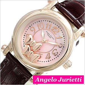 アンジェロジュリエッティ 腕時計 Angelo Jurietti 時計 コッコ cocco /レディース/AJ4051-PGPK-BR