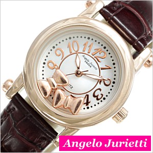 アンジェロジュリエッティ 腕時計 Angelo Jurietti 時計 コッコ cocco /レディース/AJ4051-PGWH-BR