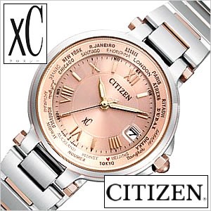 [正規品]CITIZEN時計 シチズン腕時計 CITIZEN シチズン ソーラー電波時計 クロス シー ハッピー フライト xCHAPPY FLIGHT EC1014-65W