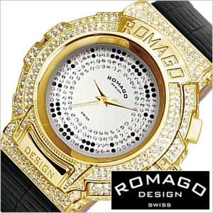 [正規品]ROMAGODESIGN腕時計 [ロマゴデザイン時計] ROMAGODESIGNロマゴ デザイン時計 トレンドシリーズ RM025-0256ST-GDBK
