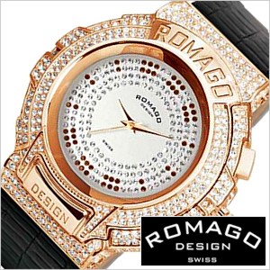 [正規品]ROMAGODESIGN腕時計 [ロマゴデザイン時計] ROMAGODESIGNロマゴ デザイン時計 トレンドシリーズ RM025-0256ST-RGBK