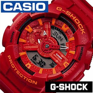 G-SHOCK ジーショック メンズ 男性 カシオ 腕時計 [ casio ] Gショック 時計 ( GA-110AC-4AJF ) レッド [ アナデジ デジタル 液晶 防水 