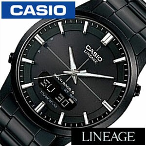 カシオ 腕時計 CASIO 時計 CASIO 腕時計 カシオ 時計 リニエージ LINEAGE メンズ ブラック LCW-M170DB-1AJF アナデジ タフ ソーラー 電波