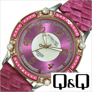 [正規品][プチプラ]Q&Q腕時計 [ キューアンドキュー時計 ] Q&Q キューアンドキュー 時計 アトラクティブ ( ATTRACTIVE ) DA75J505