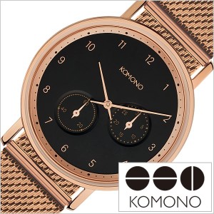 KOMONO腕時計 [ コモノ時計 ] KOMONO コモノ 時計 クラフテッドワルサーローズゴールド メッシュ ( crafted WALTHER ) KOM-W4022